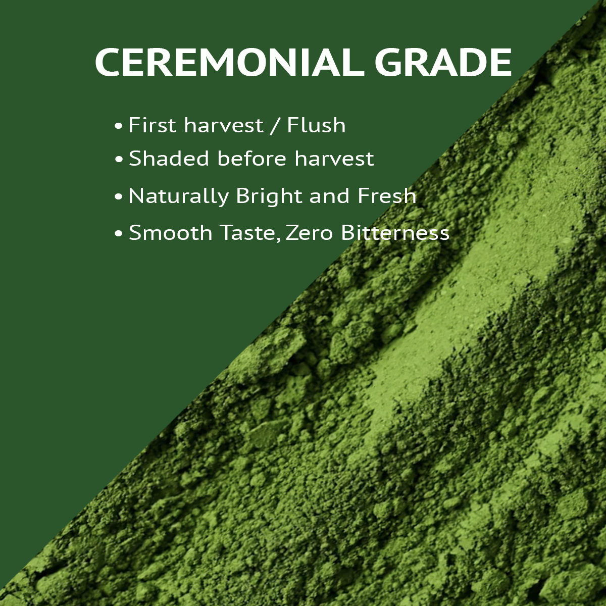 First harvest matcha - Kagoshima, Japan